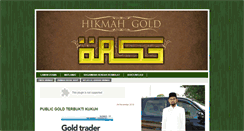 Desktop Screenshot of hikmahgold.blogspot.com