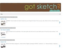 Tablet Screenshot of gotsketch.blogspot.com