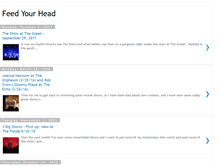 Tablet Screenshot of feedyourheadtoday.blogspot.com
