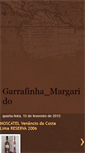 Mobile Screenshot of garrafinhamargarido.blogspot.com