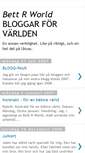 Mobile Screenshot of bettrworldbloggar.blogspot.com