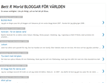 Tablet Screenshot of bettrworldbloggar.blogspot.com