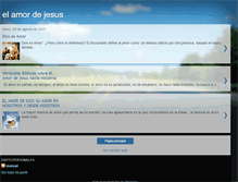 Tablet Screenshot of manuel-elamordejesus.blogspot.com