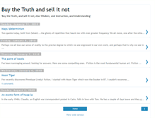 Tablet Screenshot of buythetruthandsellitnot.blogspot.com