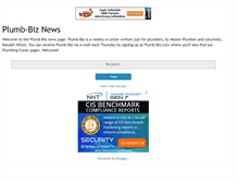 Tablet Screenshot of plumbbiznews.blogspot.com