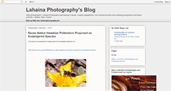 Desktop Screenshot of lahainaphotography.blogspot.com