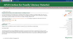 Desktop Screenshot of aflo-literacy.blogspot.com
