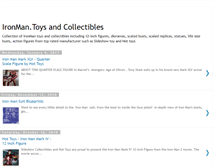 Tablet Screenshot of ironmantoysandcollectibles.blogspot.com