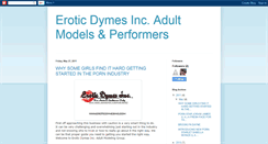 Desktop Screenshot of eroticdymesinc.blogspot.com