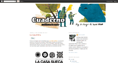 Desktop Screenshot of cuadernomilimetrado.blogspot.com