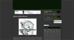 Desktop Screenshot of branded-watches.blogspot.com