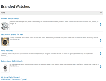 Tablet Screenshot of branded-watches.blogspot.com