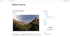 Desktop Screenshot of hotels-francia.blogspot.com