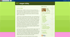 Desktop Screenshot of megantolley.blogspot.com