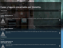 Tablet Screenshot of casasylugaresencantados.blogspot.com