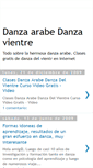 Mobile Screenshot of danza-arabe-danza-vientre.blogspot.com