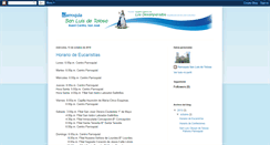 Desktop Screenshot of parroquiasanluisdetolosa.blogspot.com