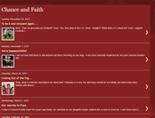 Tablet Screenshot of chanceandfaith.blogspot.com