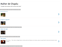 Tablet Screenshot of mulherdechapeu.blogspot.com
