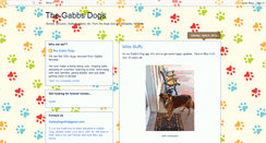 Desktop Screenshot of gabbsdogs.blogspot.com