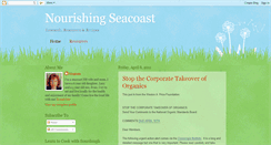 Desktop Screenshot of nourishingseacoast.blogspot.com