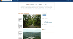 Desktop Screenshot of bangalore-trekking.blogspot.com