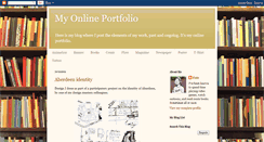 Desktop Screenshot of myonlinedesignportfolio.blogspot.com