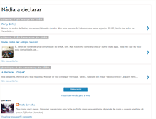 Tablet Screenshot of nadia-a-declarar.blogspot.com