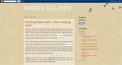 Desktop Screenshot of info-wisatakuliner.blogspot.com