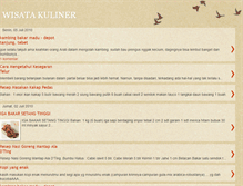 Tablet Screenshot of info-wisatakuliner.blogspot.com
