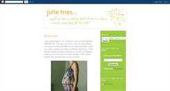 Desktop Screenshot of julietries.blogspot.com