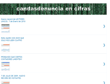 Tablet Screenshot of candasdenunciaencifras.blogspot.com