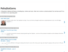 Tablet Screenshot of polkadotgems.blogspot.com