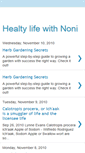 Mobile Screenshot of healtylifewithnoni.blogspot.com