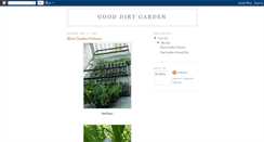 Desktop Screenshot of gooddirtgarden.blogspot.com