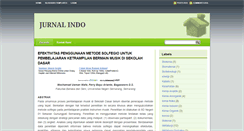 Desktop Screenshot of jurnal-indo.blogspot.com