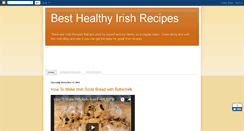 Desktop Screenshot of irishrecipesfromireland.blogspot.com