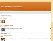 Tablet Screenshot of irishrecipesfromireland.blogspot.com