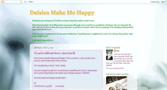 Desktop Screenshot of daisiesmakemehappy.blogspot.com