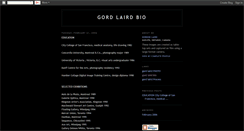 Desktop Screenshot of gordlairdbio.blogspot.com