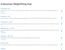 Tablet Screenshot of 4horsemenweightlifting.blogspot.com