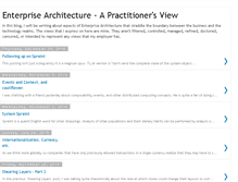 Tablet Screenshot of businessanditarchitecture.blogspot.com