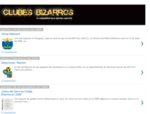 Tablet Screenshot of clubesbizarros.blogspot.com