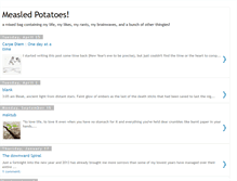 Tablet Screenshot of measledpotatoes.blogspot.com