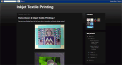 Desktop Screenshot of inkjettextileprinting.blogspot.com