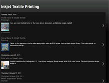 Tablet Screenshot of inkjettextileprinting.blogspot.com