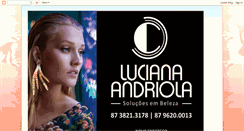 Desktop Screenshot of lucianaandriolla.blogspot.com