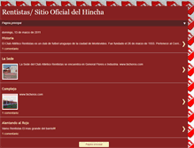 Tablet Screenshot of clubatleticorentistas-sitiodelhincha.blogspot.com