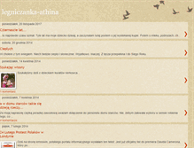 Tablet Screenshot of legniczanka-athina.blogspot.com