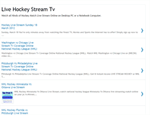 Tablet Screenshot of livehockeystreamtv.blogspot.com